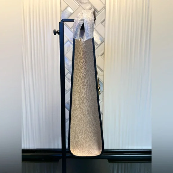 MARC JACOBS Tri-Color Leather MICRO Tote Handbag with Shoulder Strap - Picture 4 of 7